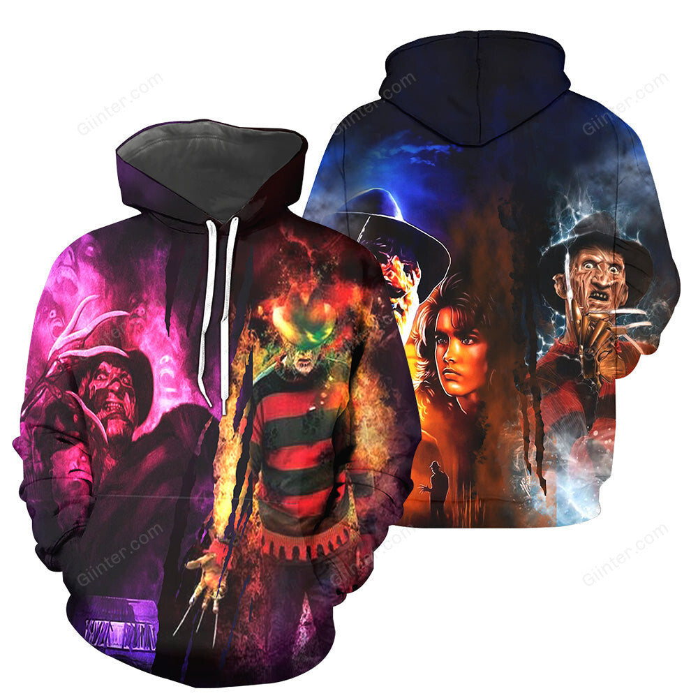 Freddy Krueger 3D All Over Printed Shirts For Men and Women 04