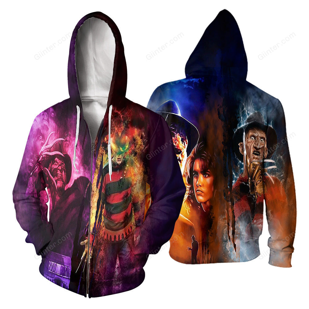 Freddy Krueger 3D All Over Printed Shirts For Men and Women 04