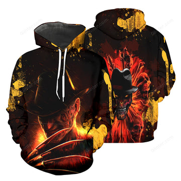 Freddy Krueger 3D All Over Printed Shirts For Men and Women 06