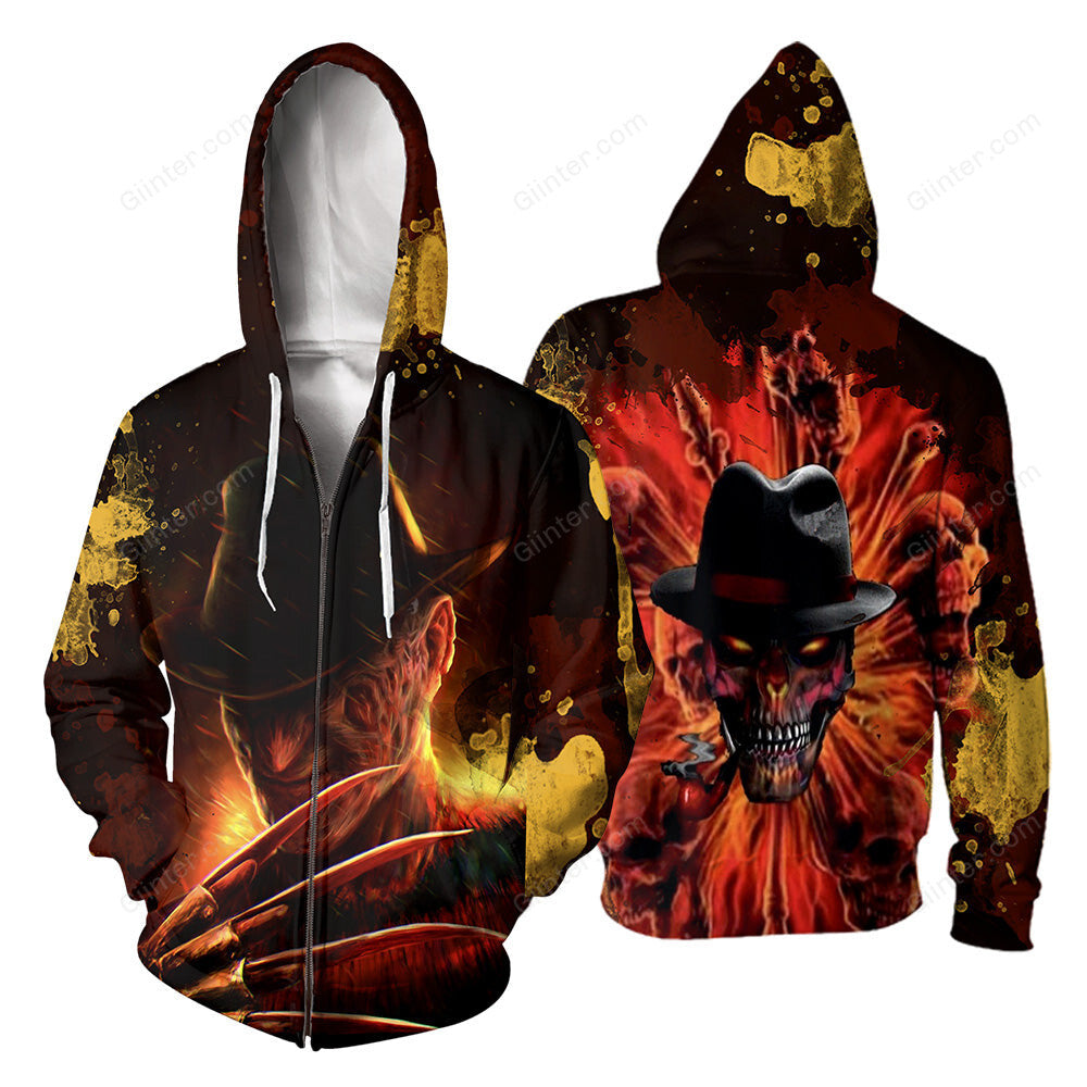 Freddy Krueger 3D All Over Printed Shirts For Men and Women 06