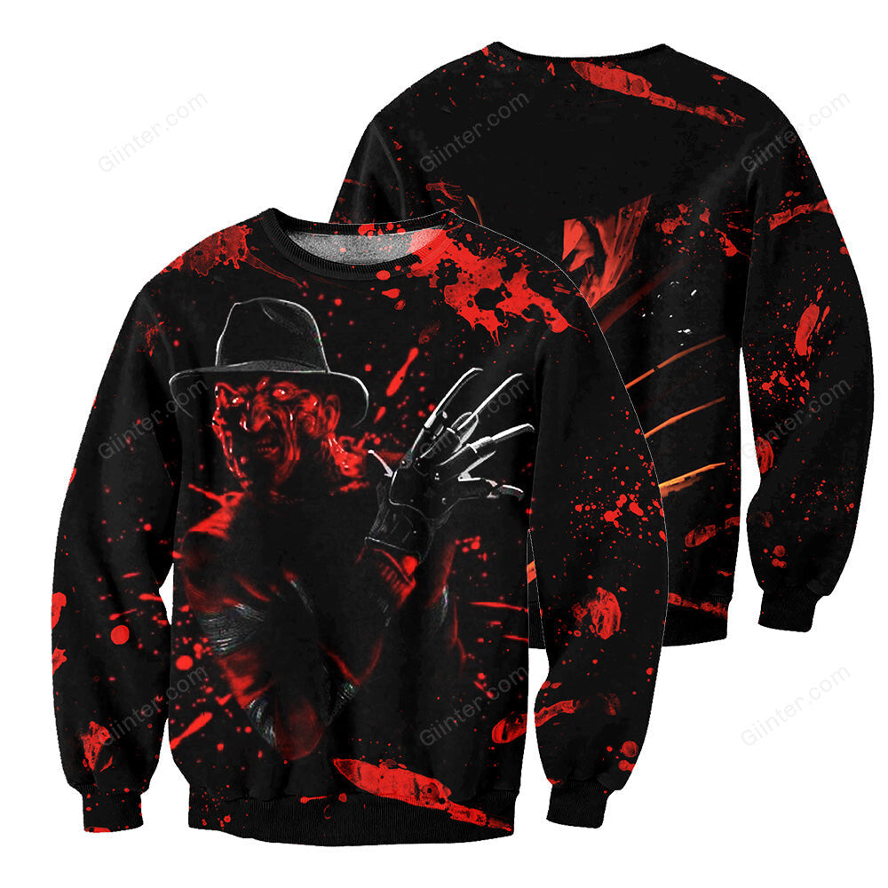 Freddy Krueger 3D All Over Printed Shirts For Men and Women 07