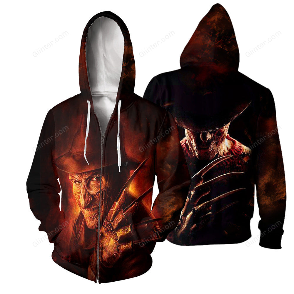 Freddy Krueger 3D All Over Printed Shirts For Men and Women 167