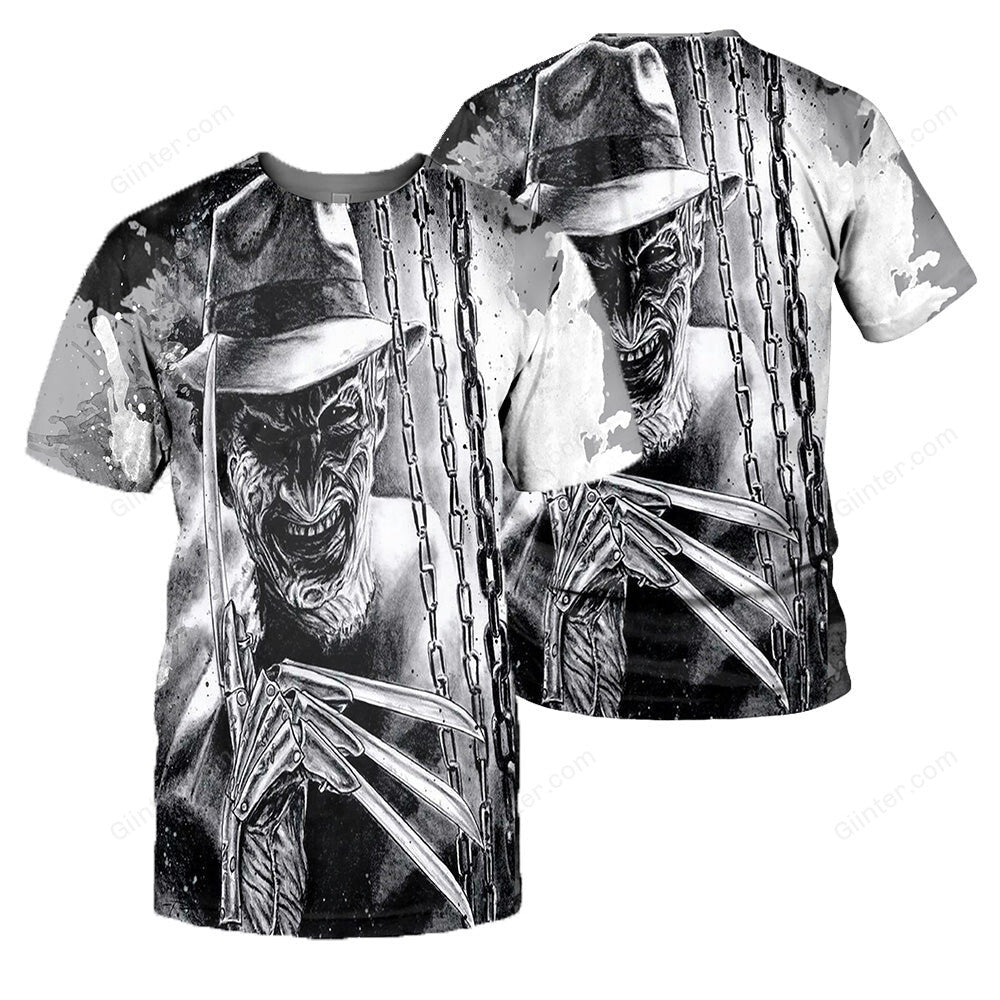 Freddy Krueger 3D All Over Printed Shirts For Men and Women 176