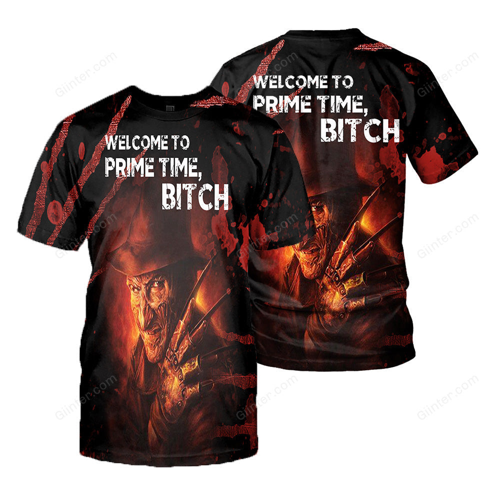Freddy Krueger 3D All Over Printed Shirts For Men and Women 188