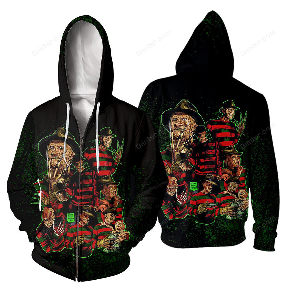 Freddy Krueger 3D All Over Printed Shirts For Men and Women 277
