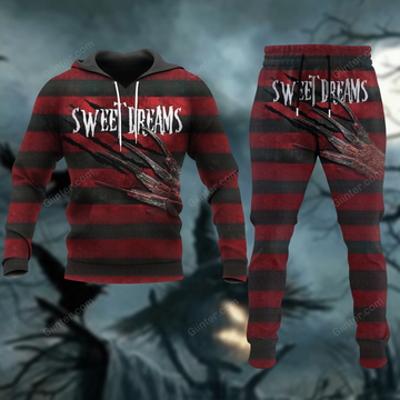 Freddy Krueger Combo Hoodie & Sweatpants GINHR38596