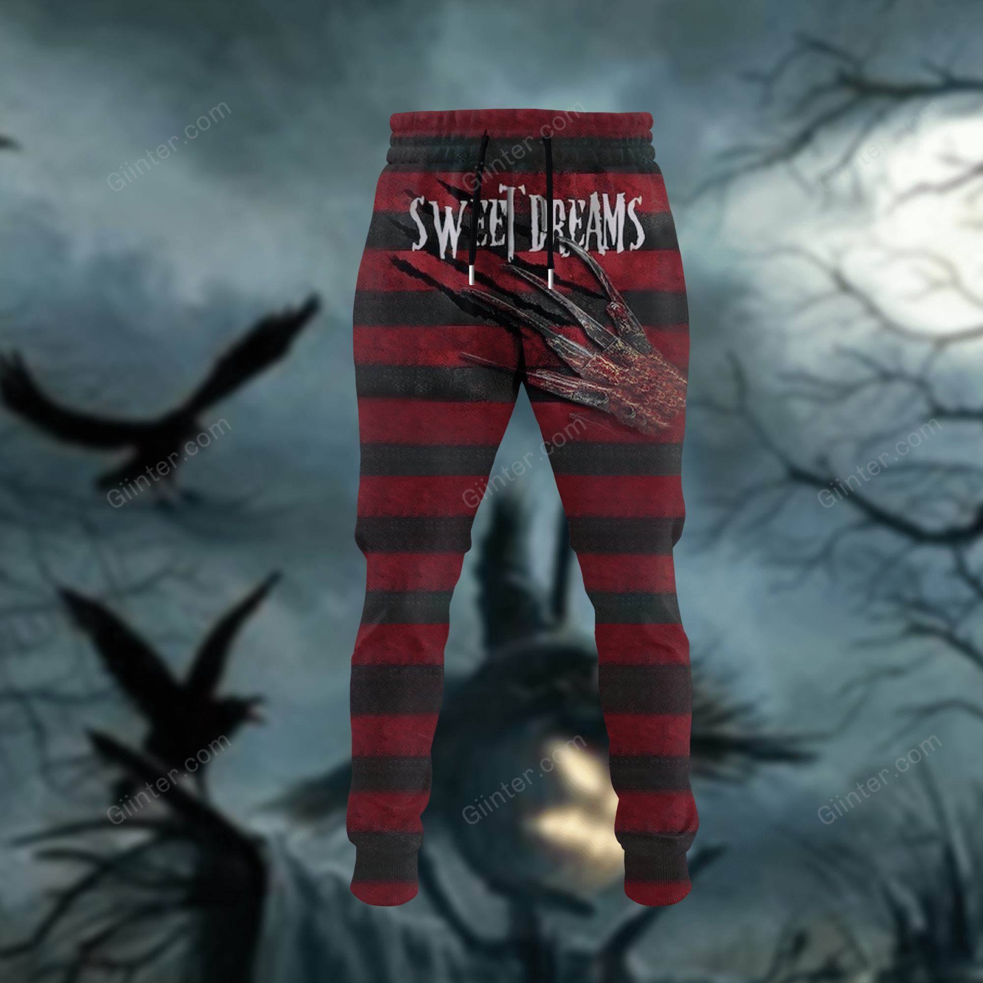 Freddy Krueger Combo Hoodie & Sweatpants GINHR38596