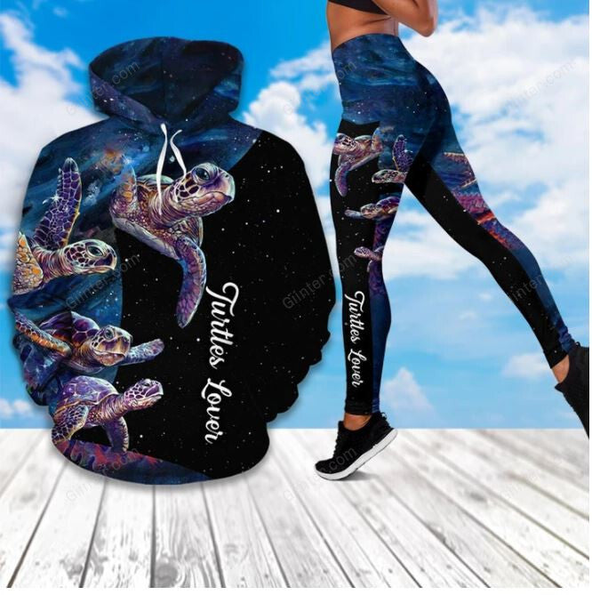 Galaxy Turtles Combo Hoodie & Legging 156