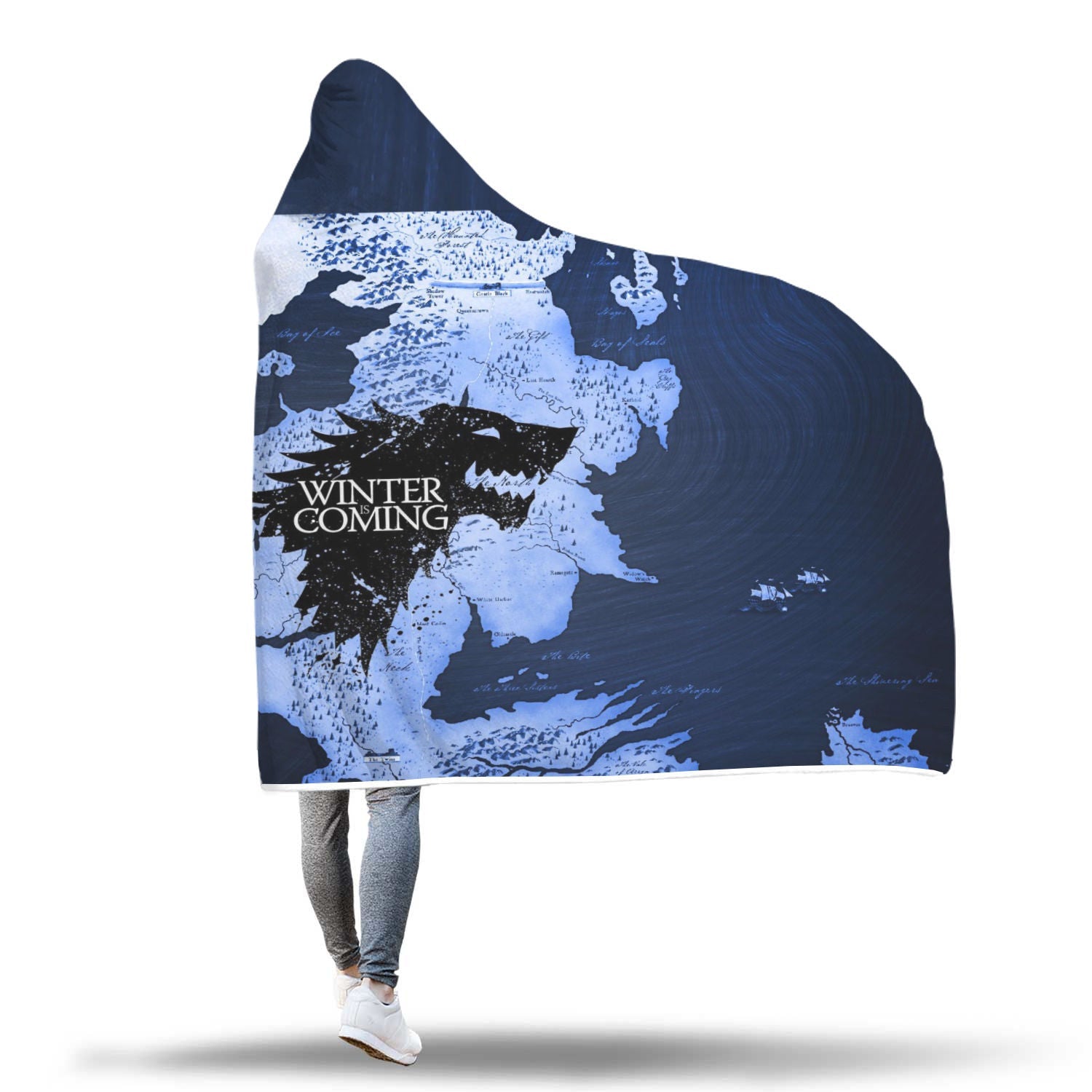 Game Of Thrones Hooded Blanket 01
