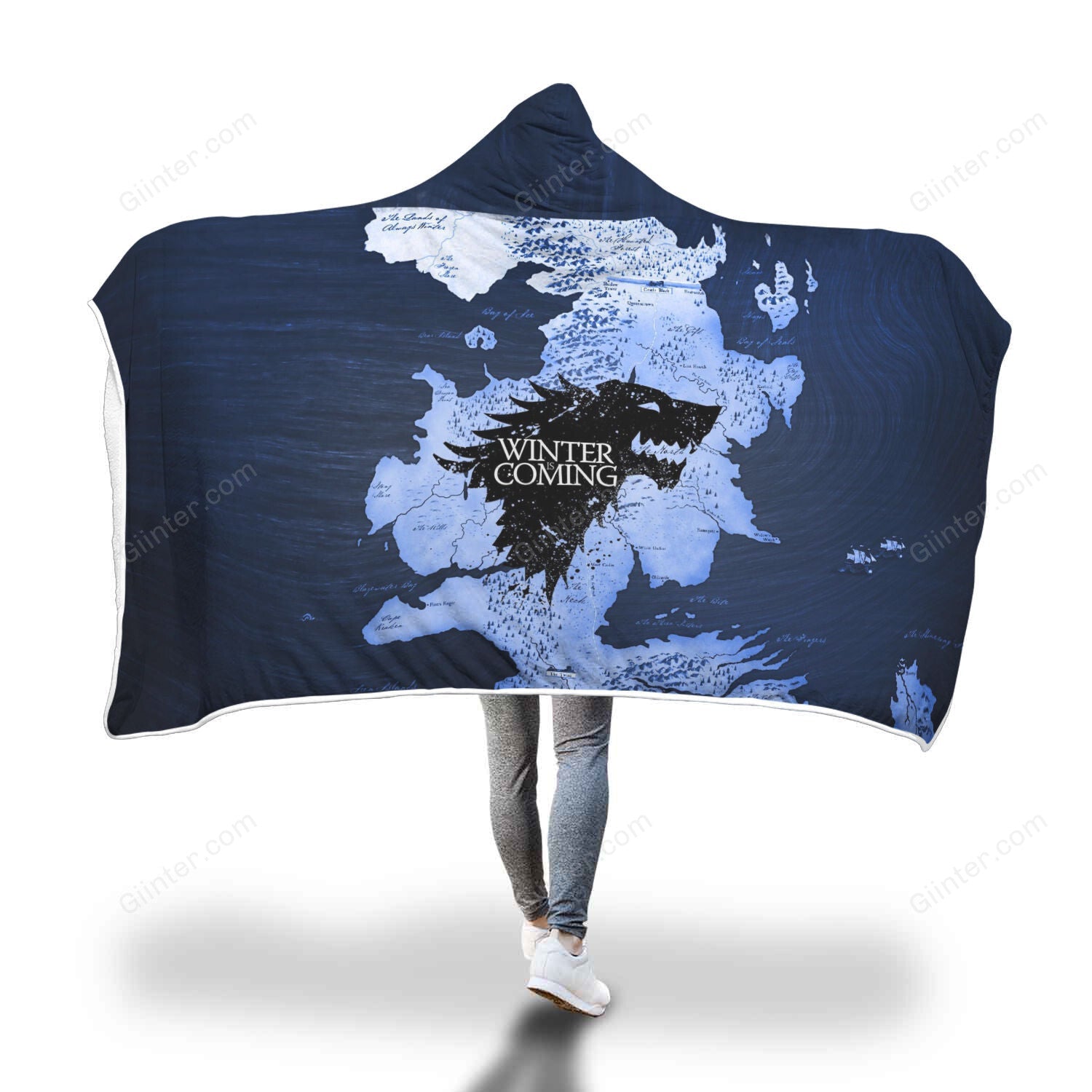 Game of thrones hooded blanket