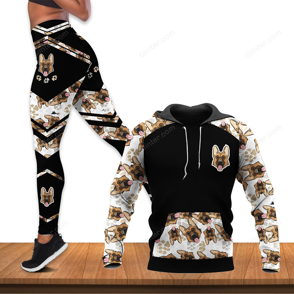 German Shepherd Combo Hoodie & Legging 12