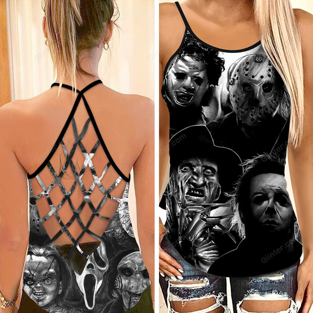 horror movie tank top