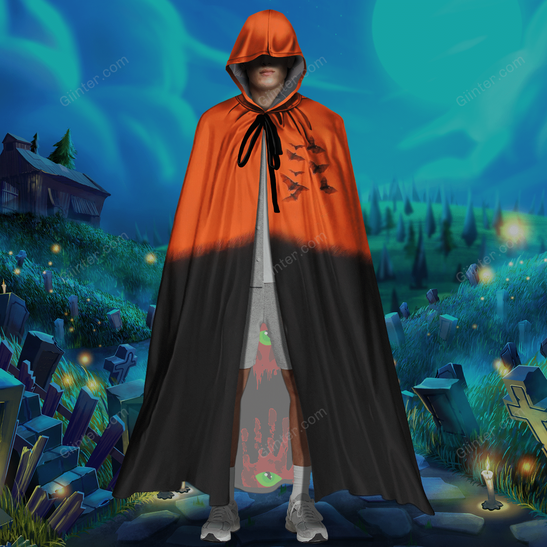 Halloween Horror Movies Cloak GINHR37868