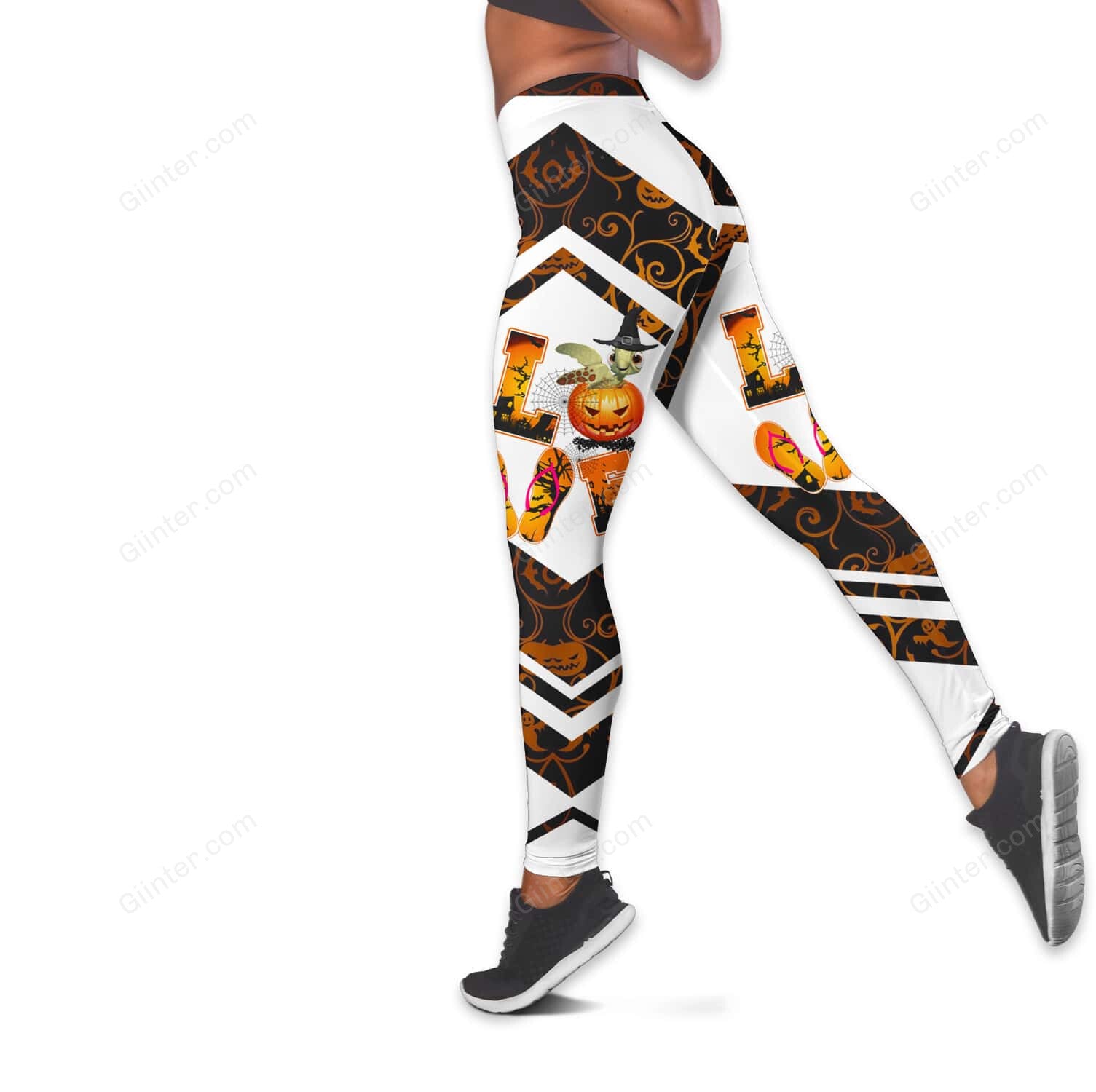 Halloween Love Sea Turtle Combo Hoodie & Legging 105