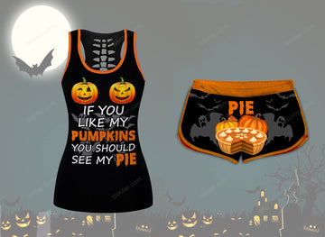 Halloween Women Tank Top & Running Shorts