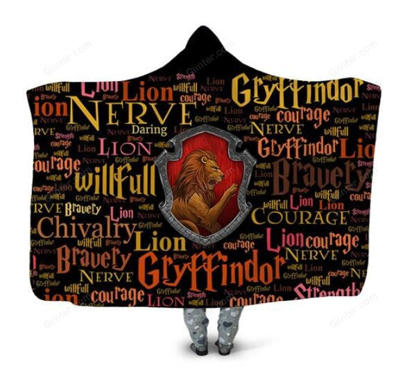 Harry Potter Hooded Blanket