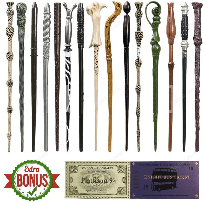 Harry Potter Wands (extra bonus gifts)