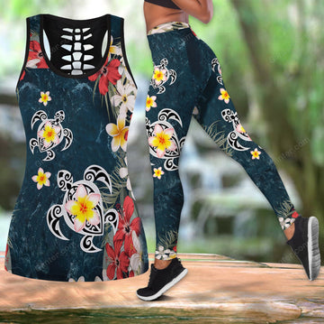 Sea turtle tank top and leggings