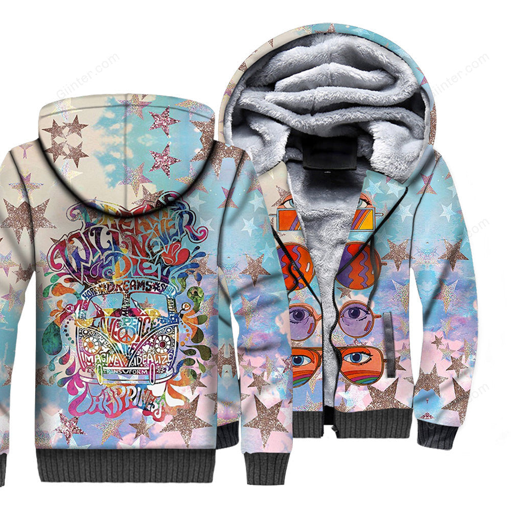 Hippie Style 3D All Over Printed Shirts For Men And Women 01