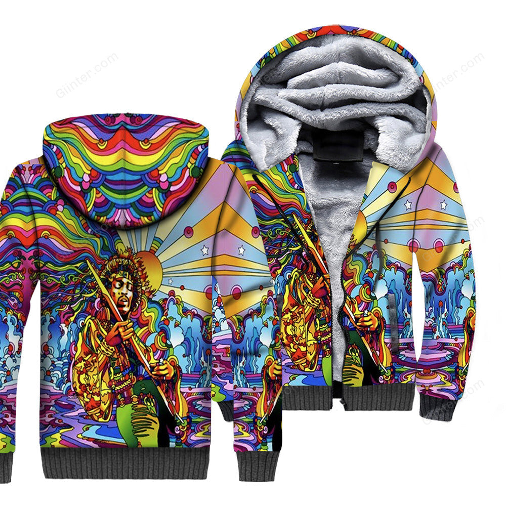 Hippie Style 3D All Over Printed Shirts For Men And Women 05