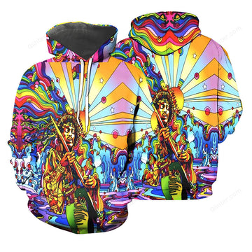hippie style hoodie