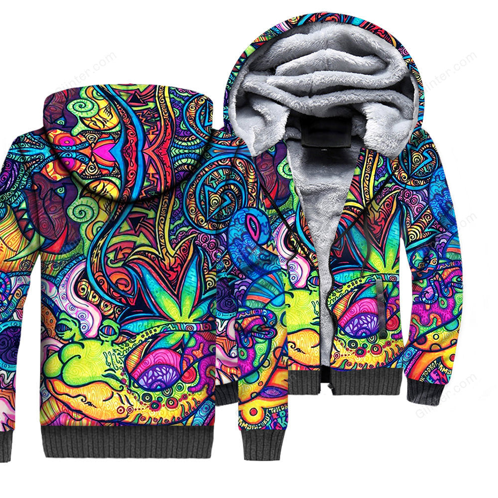 Hippie Style 3D All Over Printed Shirts For Men And Women 07