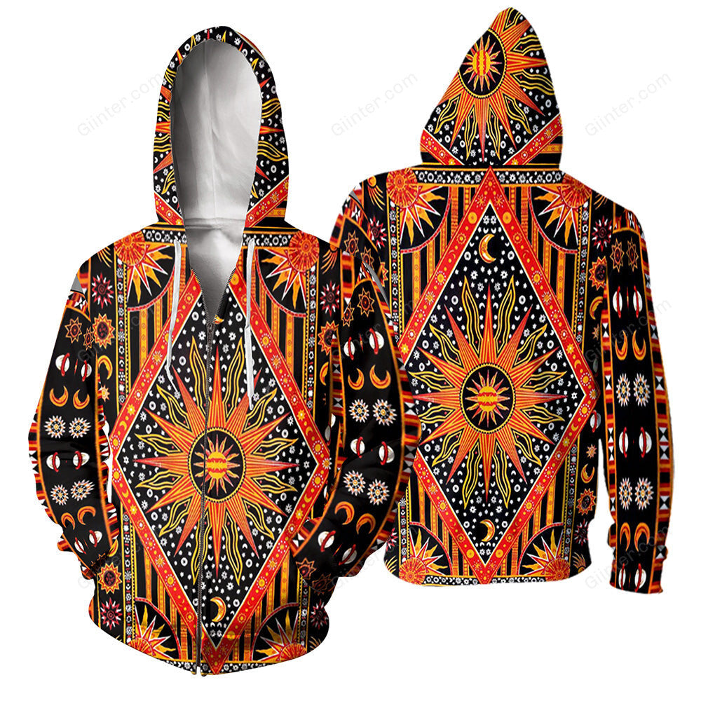 Hippie Style 3D All Over Printed Shirts For Men And Women 08