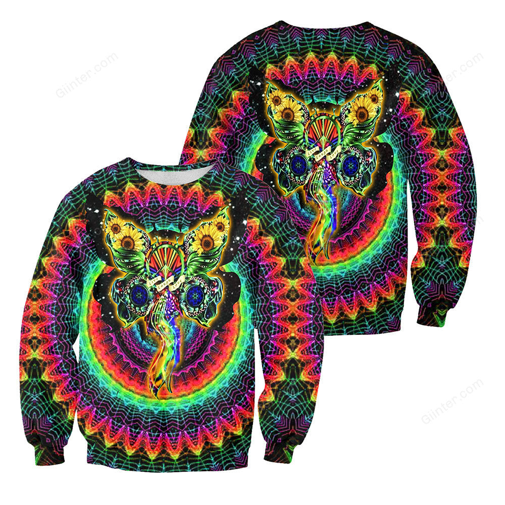Hippie Style 3D All Over Printed Shirts For Men And Women 10