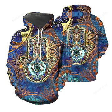 hippie style hoodie