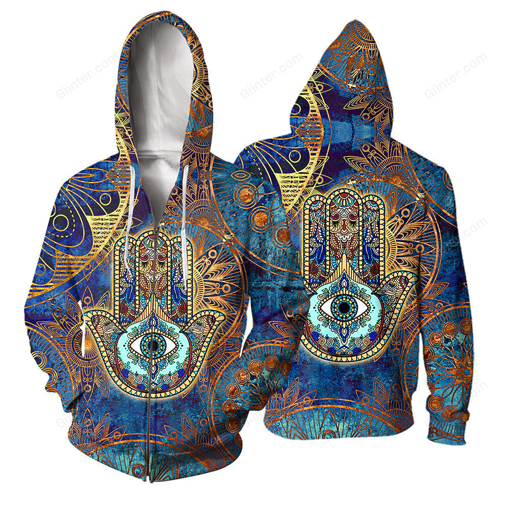 Hippie Style 3D All Over Printed Shirts For Men And Women 15