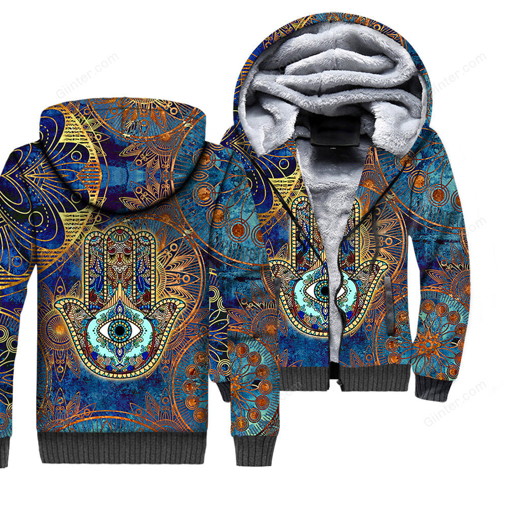 hippie style hoodie