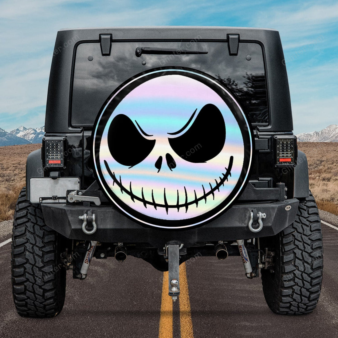 jack skellington tire cover