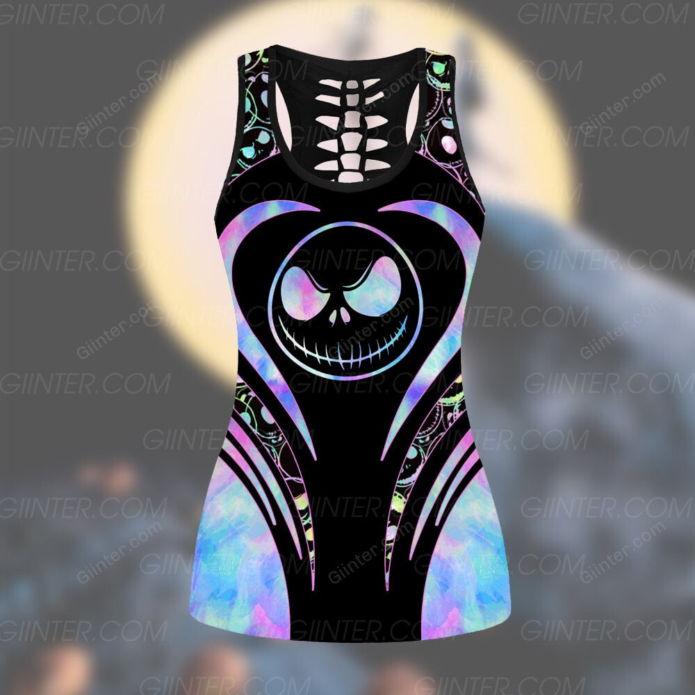 Hologram JS Faces Women Tank Top & Legging GINNBC95014