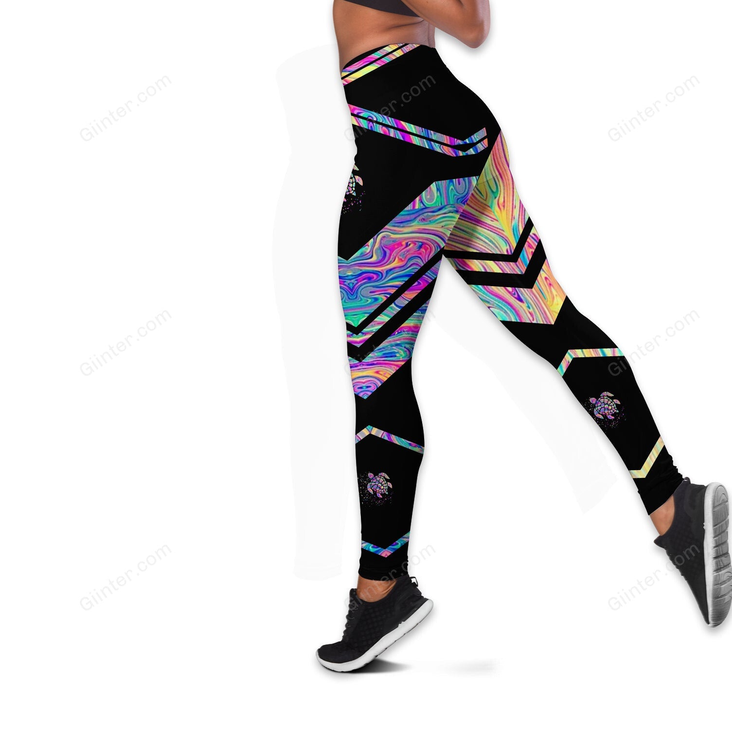 Hologram Turtle Combo Hoodie & Legging 149