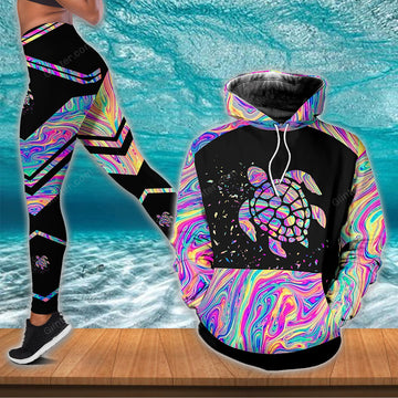 Hologram Turtle Combo Hoodie & Legging 149