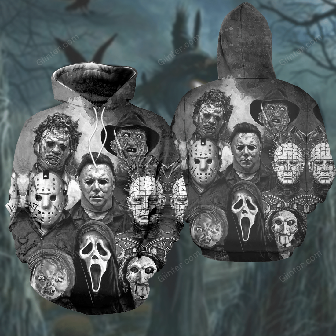 Horror Combo Hoodie & Legging GINHR39081