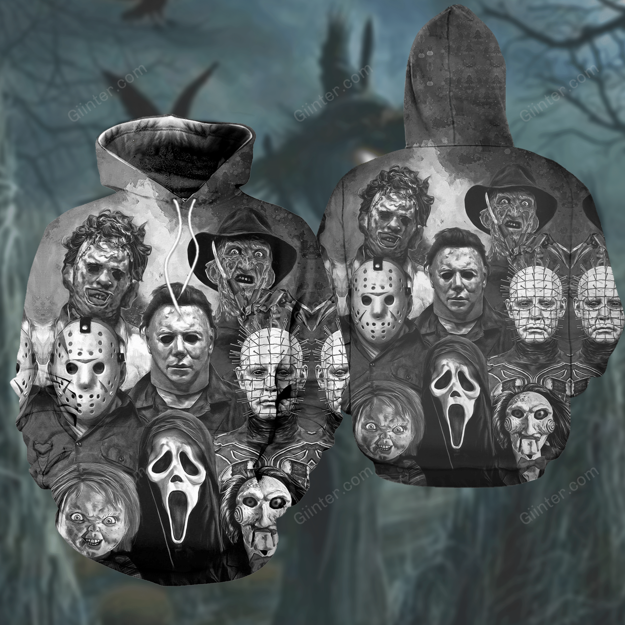 Horror Combo Hoodie & Legging GINHR39081