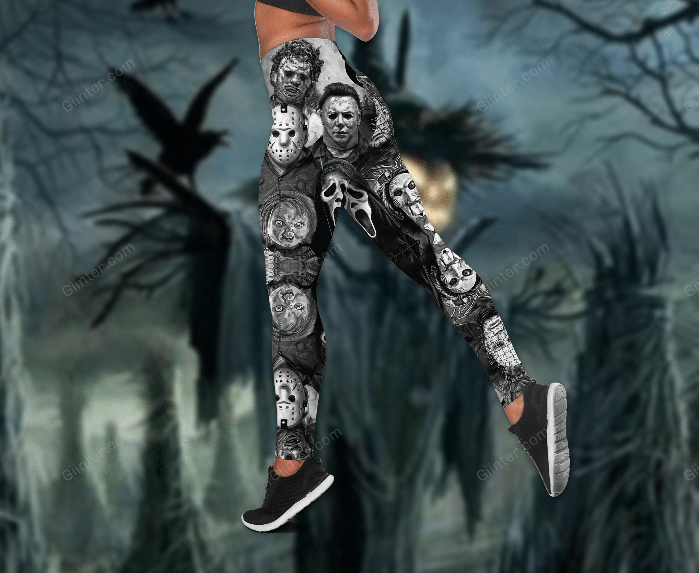 Horror Combo Hoodie & Legging GINHR39081
