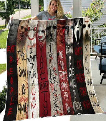 Horror Fleece Blanket GINHR37583