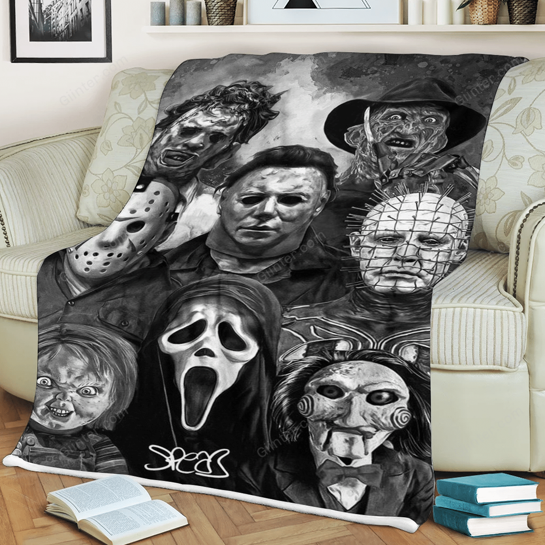 Horror Fleece Blanket GINHR39081