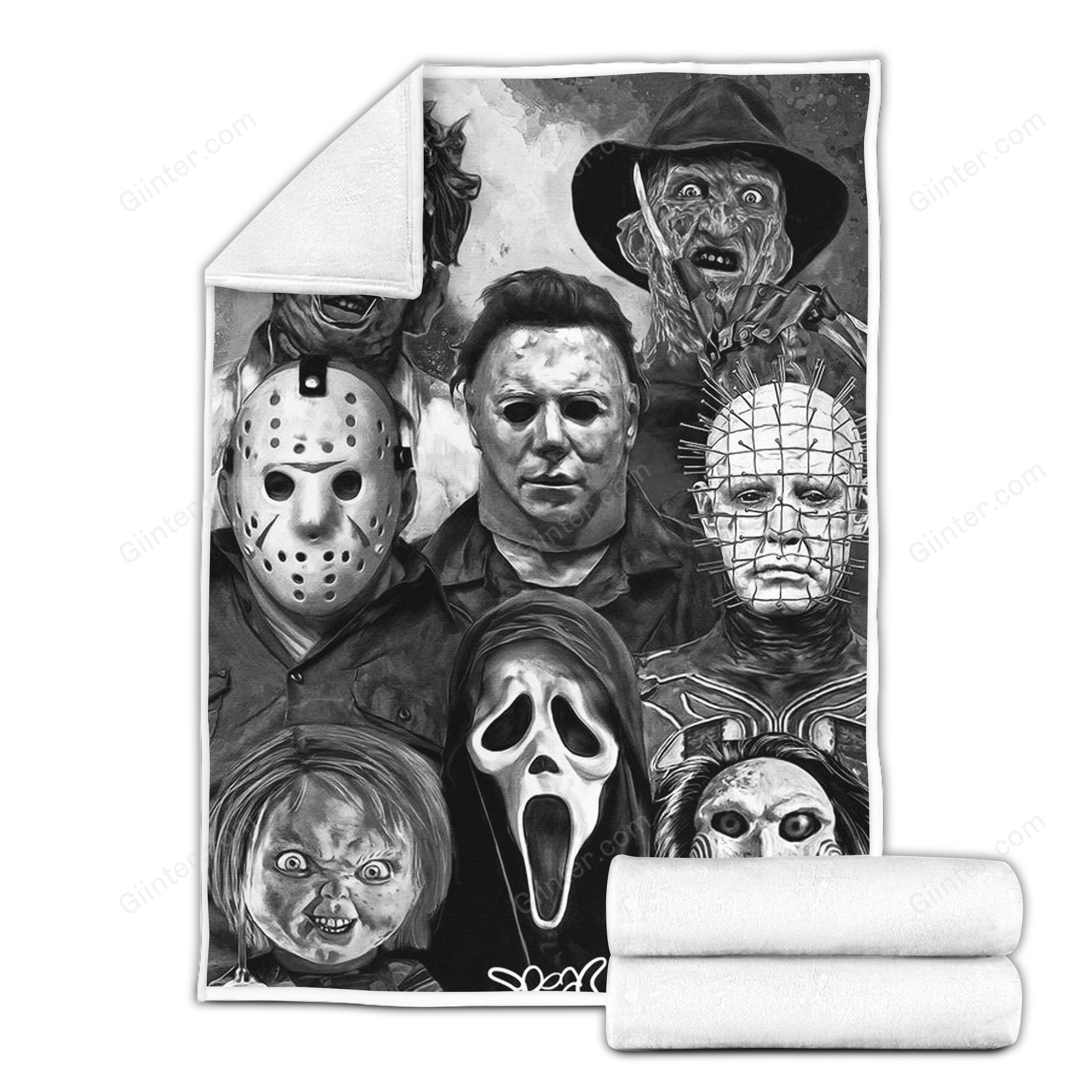 Horror Fleece Blanket GINHR39081