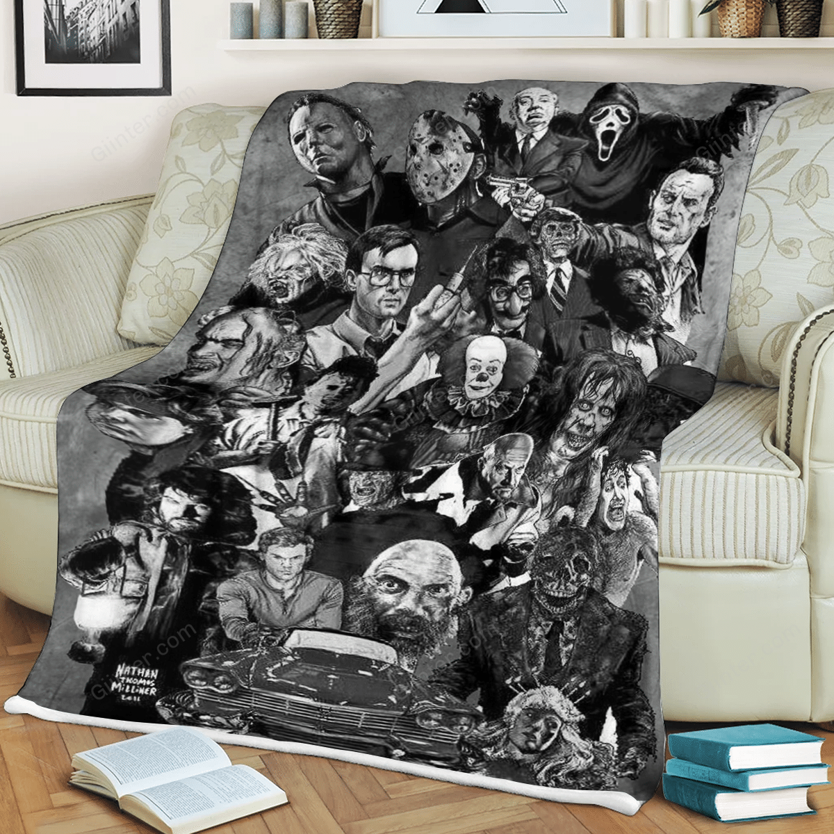 Horror Fleece Blanket GINHR40167