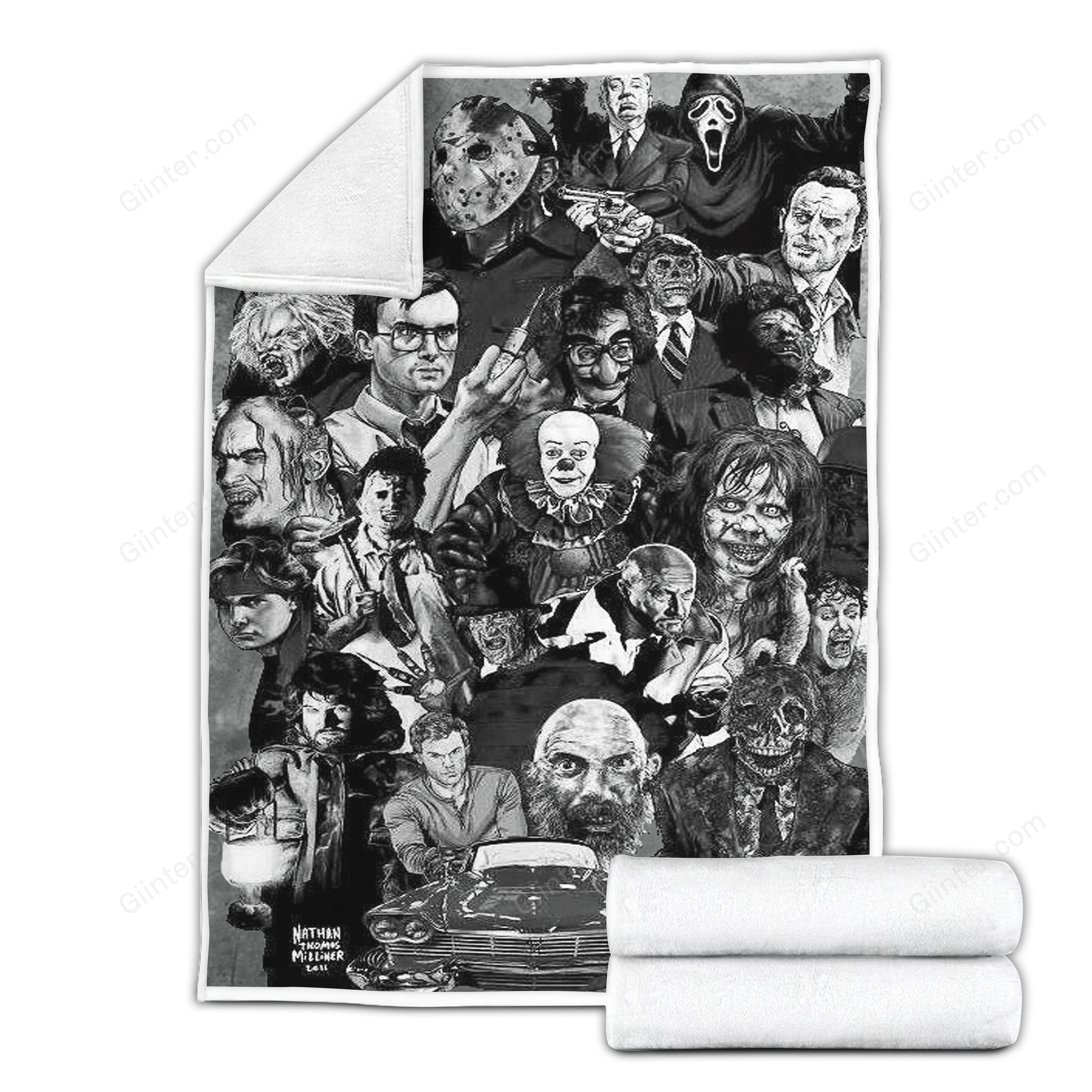 Horror Fleece Blanket GINHR40167