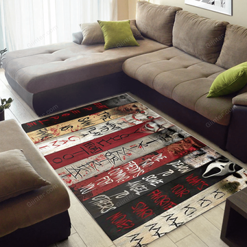 Horror Foldable Rectangular Rug GINHR37559