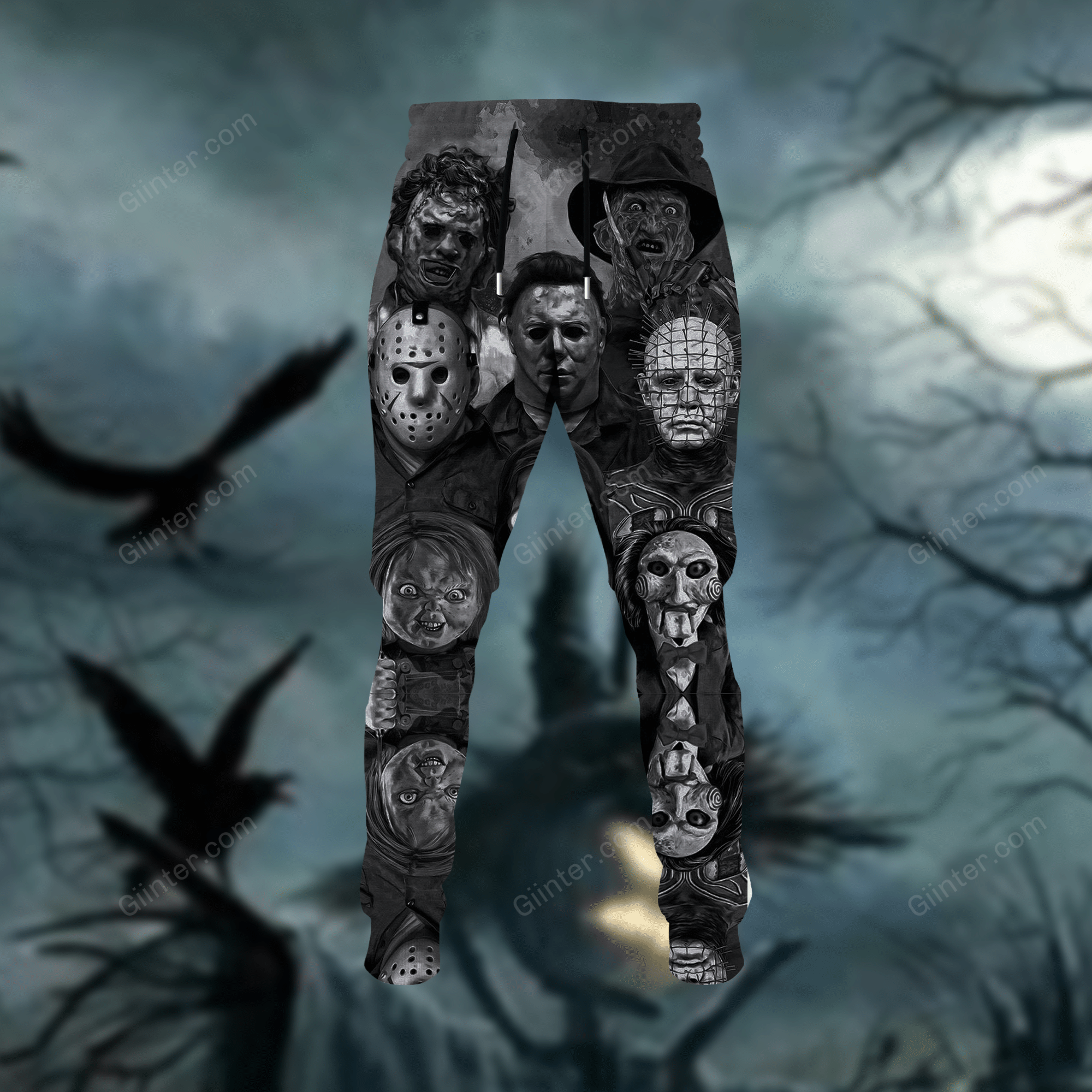 Horror Halloween Combo Hoodie & Sweatpants GINHR39081