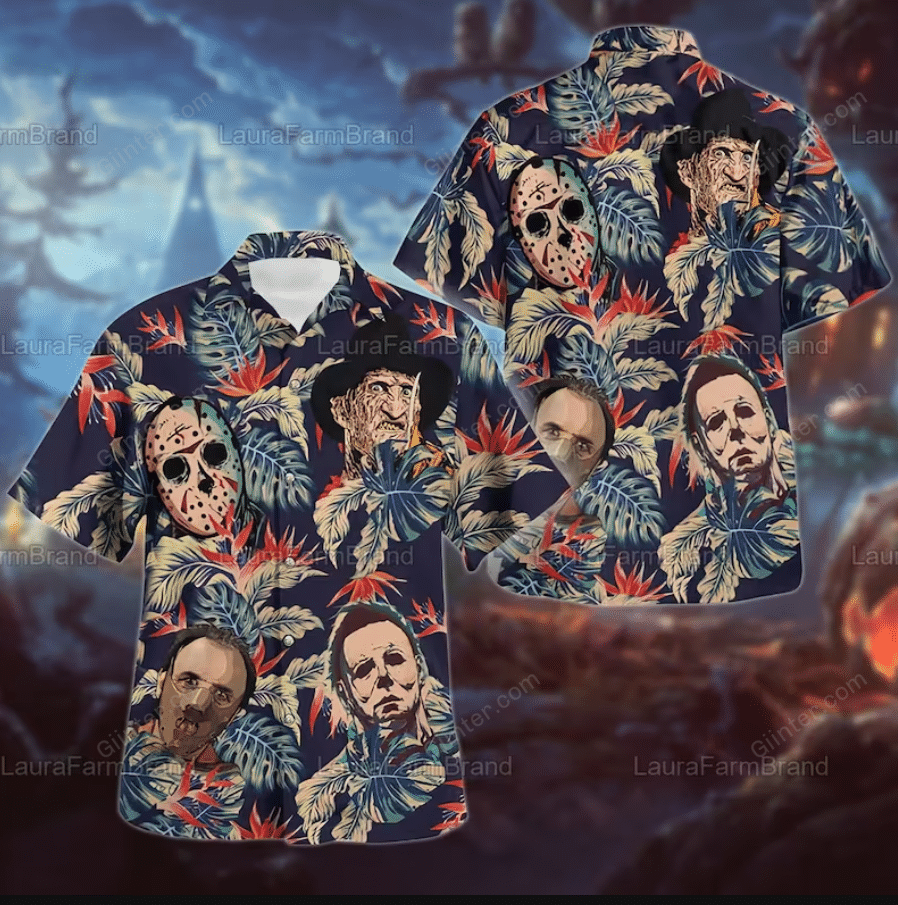 Horror Halloween Shirt For Summer GINHR38249