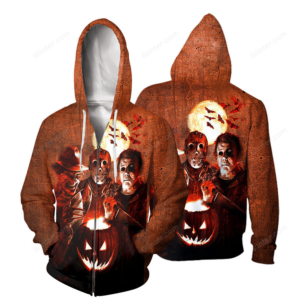 Horror movie 3D All Over Printed Shirts For Men and Women 114