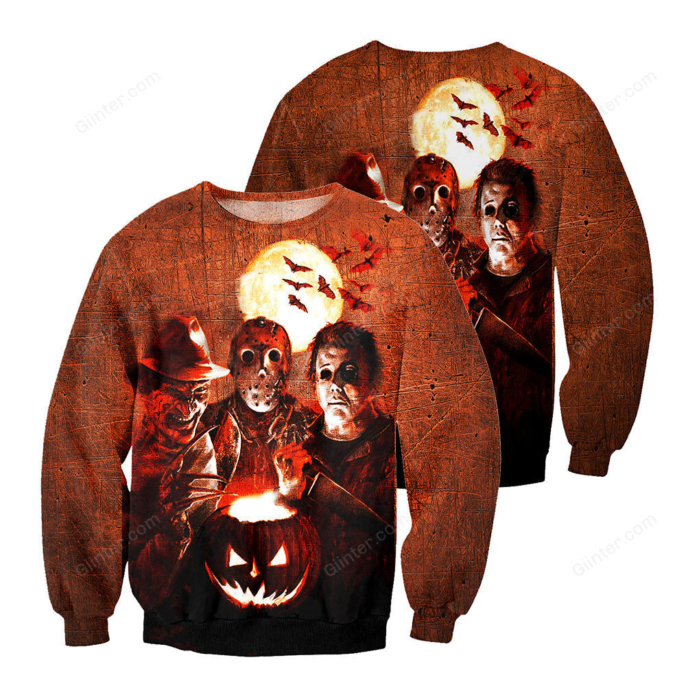 Horror movie 3D All Over Printed Shirts For Men and Women 114