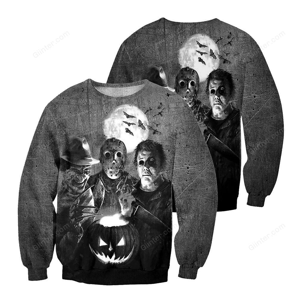 Horror movie 3D All Over Printed Shirts For Men and Women 115
