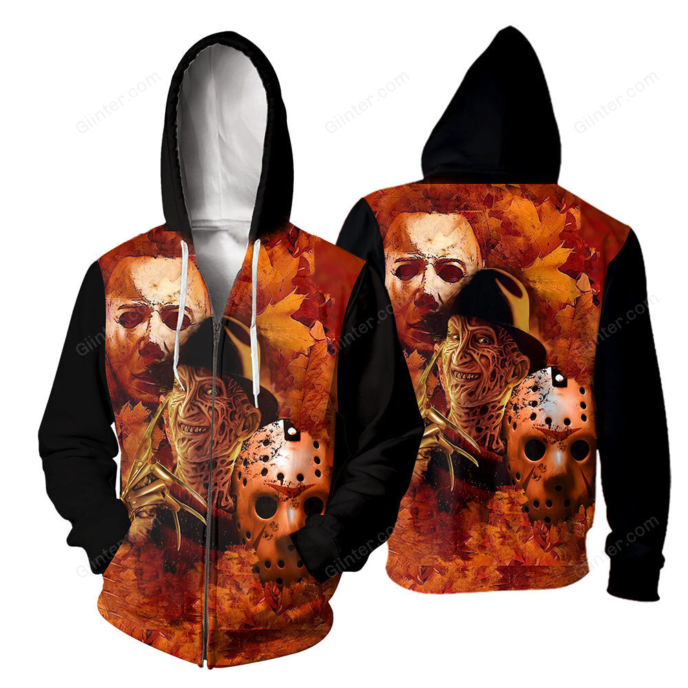 Horror Movies 3D All Over Printed Shirts For Men and Women 251